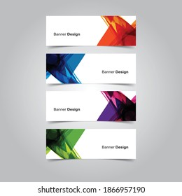 Vector Abstract banner web template