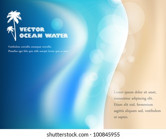 Vector Abstract Beach