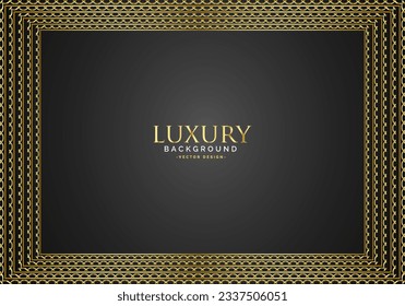 vector abstract beautiful luxury frame background