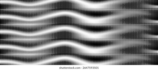 Vector abstract big data visualization. Grayscale data flow as binary numbers strings. Computer code representation. Cryptographic analysis hacking. vector background