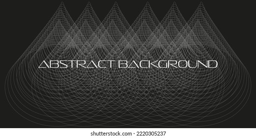 Vector abstract black background magic wave and line. Smooth dynamic modern geometric. Creative element, digital backdrop.Use like poster, brochure, magazine, card, book, flyer,banner,wallpaper.