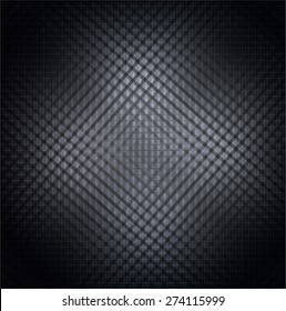 vector of abstract black Glass texture background.