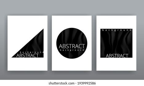 Vektor abstrakte schwarz-rote Formen Konstruktivismus Art Design. Geometrische Zahlen erzeugen futuristische Zusammensetzung. Minimalistisches modernes, sauberes Plakat im Stil der UdSSR 20er. Für Web- und Druckdekoration