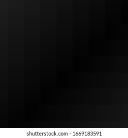 Vektorillustration: Abstrakte schwarze Streifen auf schwarzem Hintergrund