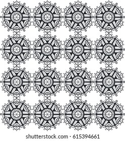 vector abstract black and white geometric pattern, background