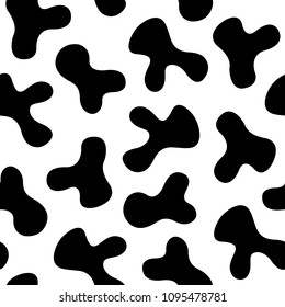 vector abstract black and white pattern