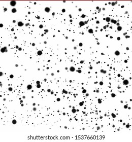 Vector abstracto patrón simple en blanco y negro para su juego o fondo. Puntos, puntos y pecas