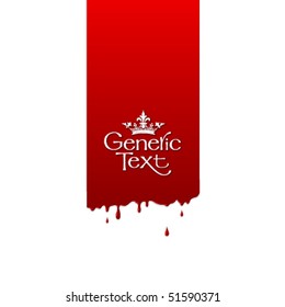 Vector Abstract Bloody Design