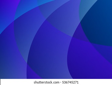 Vector abstract blue background