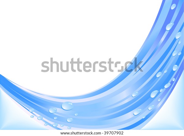 Vector Abstract Blue Background Clipart Stock Vector (Royalty Free ...