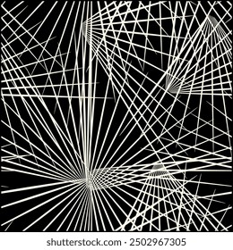 Vector abstract blue background frame of geometric shapes. Circular ornament. Pattern of dots, particles, molecules, fragments. Poster for technology, medicine, presentations, business.