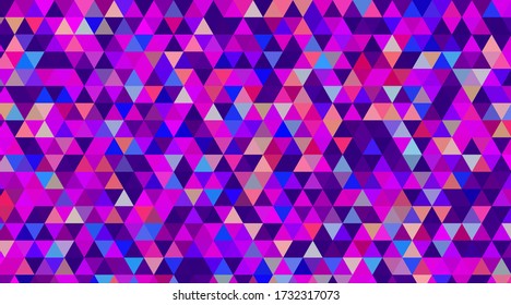 Vector abstract blue background with lines and triangles. illustration technology.