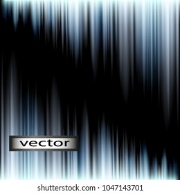 Vector. Abstract blue background, oblique diagonal stripes, rays, light, background, business business card templates and leaflets, realistic 3D illustrations