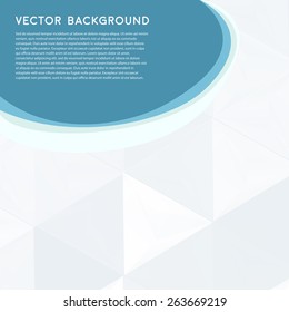 Vector Abstract blue background. Wavy illustration. Design and waves