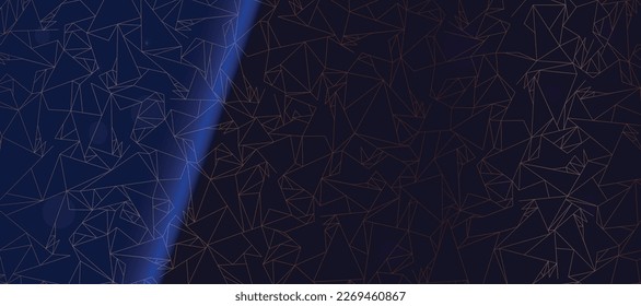 Vector abstract blue gradient background, illustration suitable for backdrop