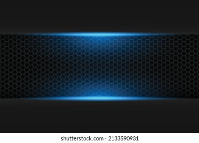 Vector abstract blue light conceptof future background design.