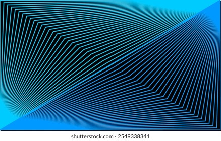 Vector abstracto de líneas azules de fondo tecno. fondo elegante moderno para la ciencia, digital, tecnología, datos, Internet, educación, etc uso conceptual.