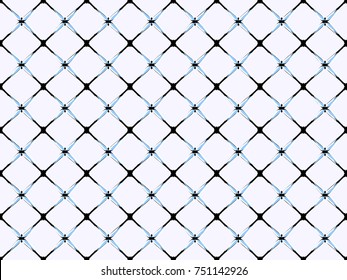 Vector abstract blue and violet upholstery background. Seamless background