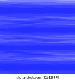 Vector Abstract Blue Wave Background.  Blue Water Background