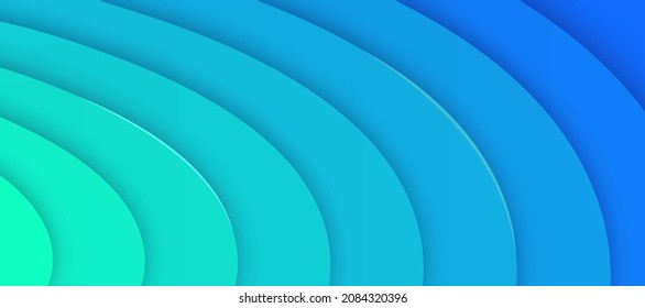 Vector Abstract blue waves background, science, energy technology concept background modern hipster blue futuristic graphic. Digital image stripes speed and motion blur bright poster blue lines