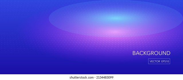 Vector abstract blue wavy with blurred light curved lines background. 