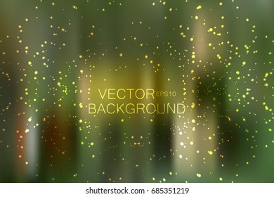 Vector abstract blur background with stars and sparkles. Can be used in present cards, invitation to party, business cards, flyers and etc.
