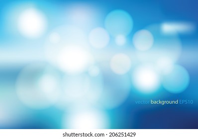 Vector abstract blurred background