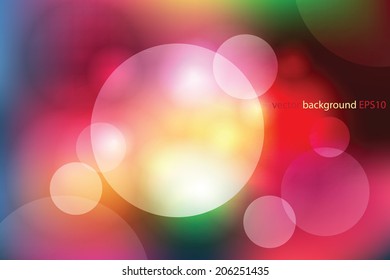 Vector abstract blurred background