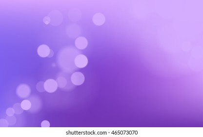 Vector abstract blurred background. Calm modern fond. Cool purple bokeh backdrop.