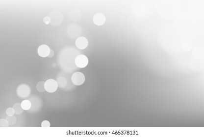Vector abstract blurred background. Calm grey fond. Cool colorless neutral bokeh fond.