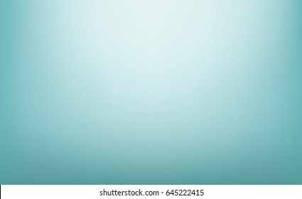 Vector abstract blurred background. Cyan fond. Sky blue backdrop. White blur. EPS 8. Gradient.