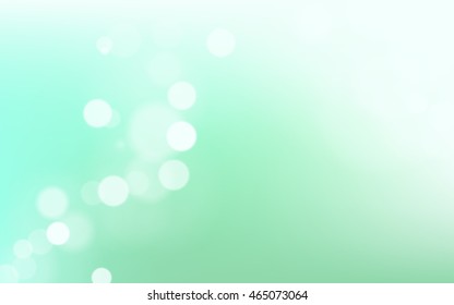 Vector abstract blurred lime background. Calm modern fond. Cool green bokeh backdrop.