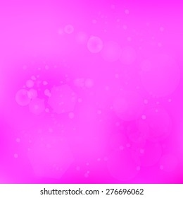 Vector Abstract Blurred Pink Background for Your Design