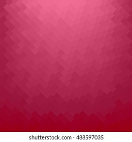 Vector abstract blurred pixel magenta pattern background. EPS 8. Red fond. Squares.