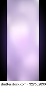 Vector abstract blurred purple background for text. Vertical background for text.