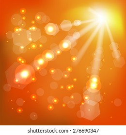 Vector Abstract Blurred Spring Background for Your Design.