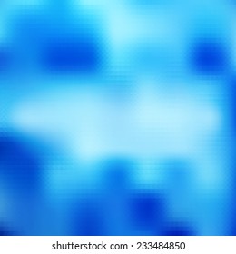 Vector abstract blurred triangle mosaic background for web and devices