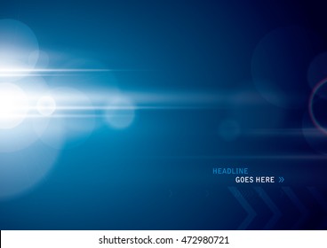 Vector of abstract bokeh background