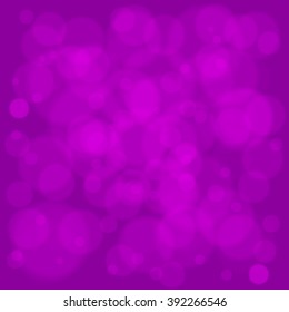 Vector abstract bokeh background with defocused lights