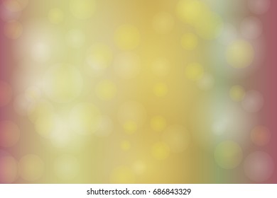 Vector abstract bokeh background. Defocused or blurred shiny lights for festive purposes.
