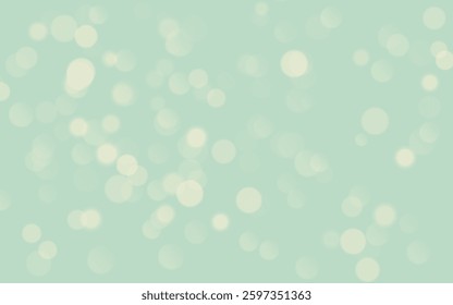 Vector abstract bokeh, golden light background.
