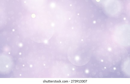 Vector abstract bokeh in purple tone. Festive, vintage background with defocused lights template.