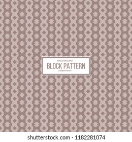 Vector abstract boxes background. hard and bold pattern. Modern technology illustration with square mesh. unique and simple texture like block. brown color as wood color. basic of pattern is block. 