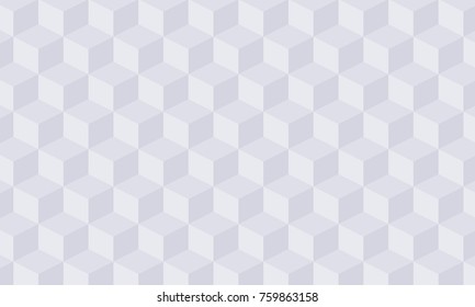 Vector abstract boxes background. Illustration with square mesh. Digital geometric abstraction with cubes. Vector Illustration.