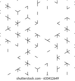 Vector abstract boxes background. Modern technology illustration with square mesh. Digital geometric abstraction with lines and points. Cube cell.