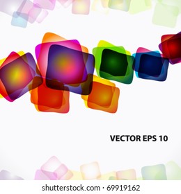 Vector abstract bright colorful background.