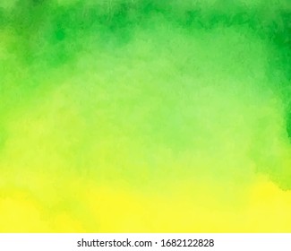 vector abstract bright green  yellow gradient watercolor background for your design greeting cards   invitations wedding  birthday  Valentine s Day  mother s day   other seasonal holiday 