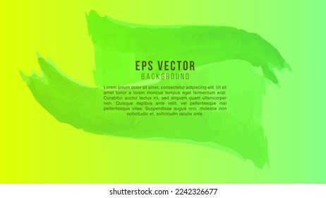 fondo de color de agua de gradiente amarillo, verde claro y abstracto vectorial para tu diseño tarjetas de bienvenida e invitaciones de boda, cumpleaños, día materno y otras vacaciones estacionales