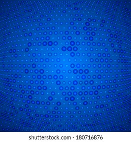 Vector abstract bright radial background