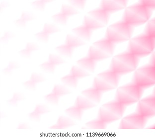 vector abstract brilliant pink and white shade refraction background pastel tone.elegant square texture light lucent sparkle wallpaper.geometric simple shape glowing sweet luxurious scene art design.